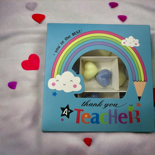 Wax melt teacher gift box