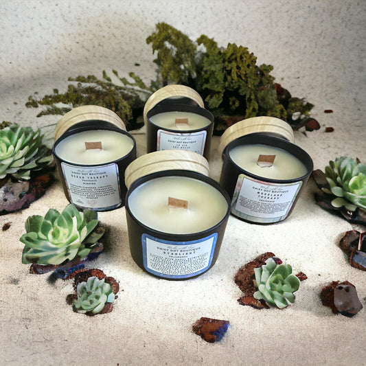 Crackling wood wick candles - small 100ml