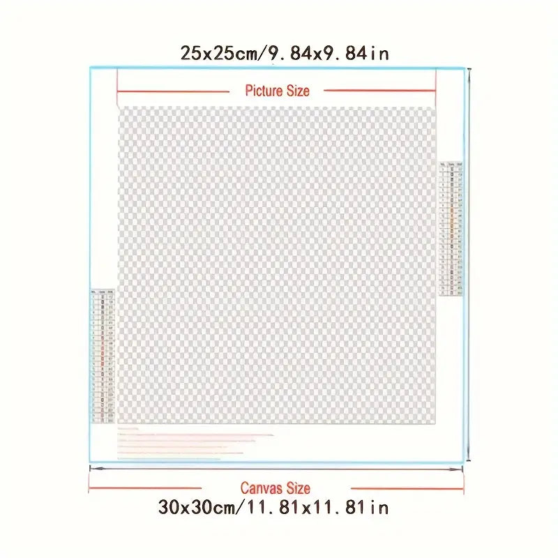 Shimmering Stitch 5D Diamond Painting Kit - Sparkling Full Mosaic DIY Cross Stitch Artwork for Unforgettable Home Décor